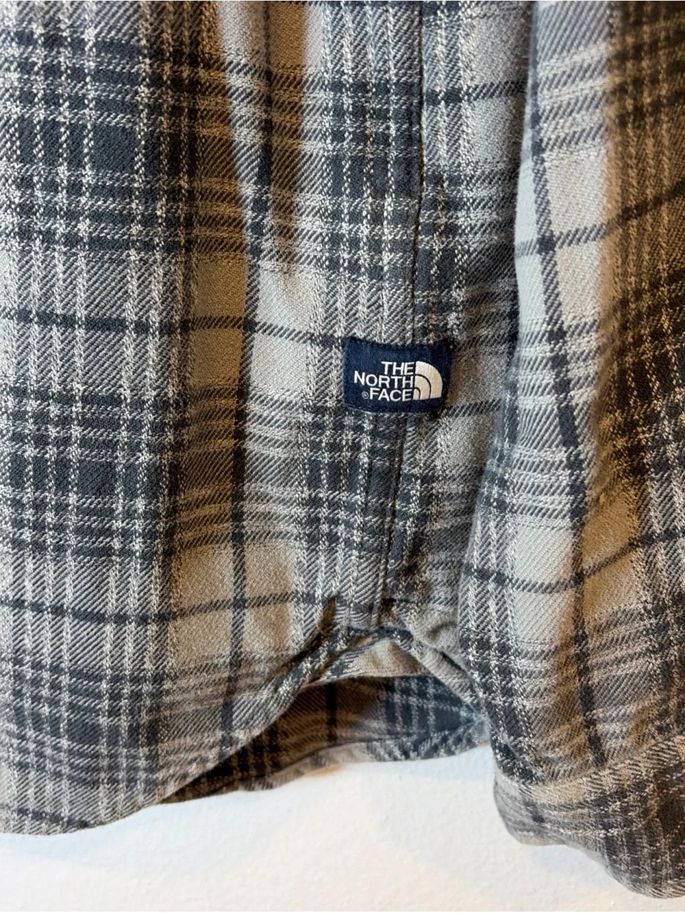 The North Face classic plaid